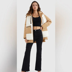 ! Orolay Women’s 092 Universe O-Lab Fuzzy Fleece Puffer Down Jacket Black …